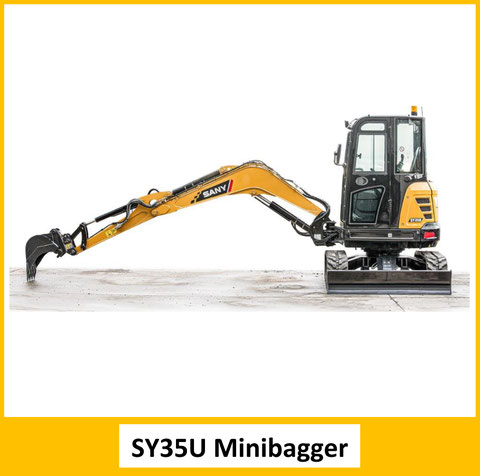 Sany Sy35U Minibagger