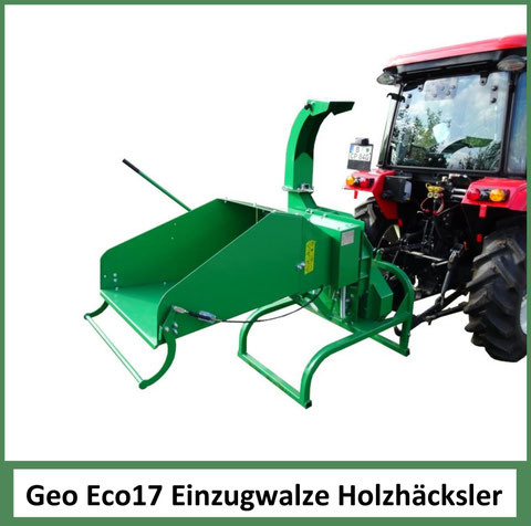 Geo Eco17 Einzugwalze Holzhäcksler
