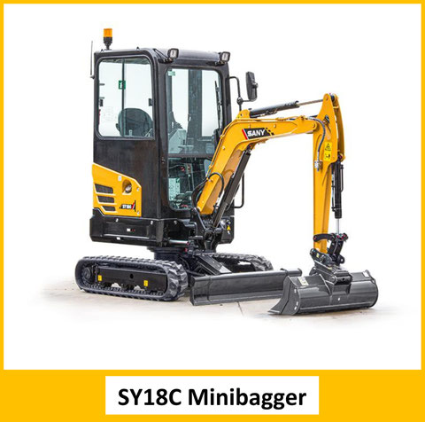 Sany Sy18C Minibagger