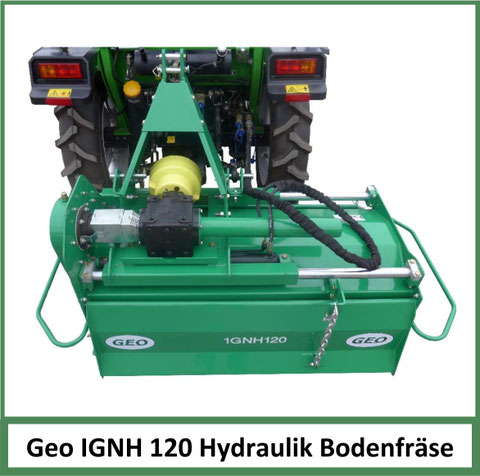 Geo IGNH120 Hydraulik Bodenfräse