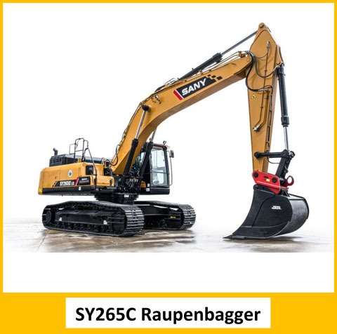 SY265C Raupenbagger
