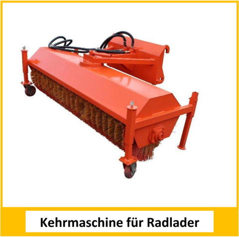 Kehrmaschine für Radlader