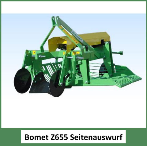 Bomet Z655 Seitenauswurf Kartoffelroder