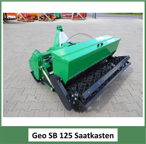 Geo SB 125 Saatkasten Bodenumkehrfräse