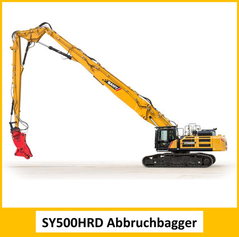 SY500HDR Abbruchbagger