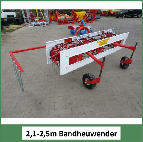 2,1-2,5m Bandheuwender