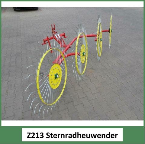 Z213 Sternradheuwender
