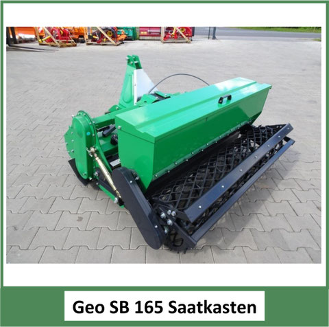 Geo SB 165 Saatkasten Bodenumkehrfräse
