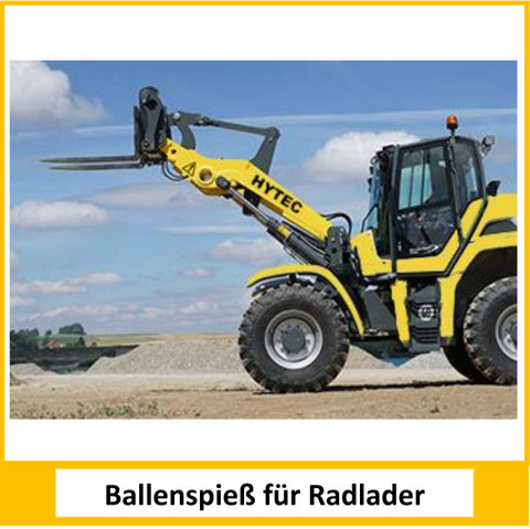Ballenspieß für Radlader