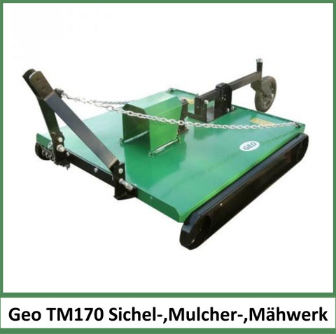 Geo TM170 Sichel-, Mulcher-, Mähwerk