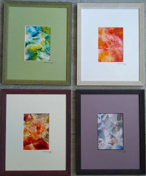 Jahreszeiten 4 x 27 x 33cm