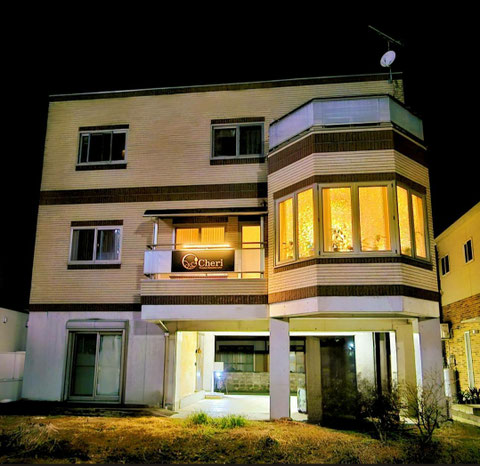 宇都宮にあるプライベートサロン Cheri の外観