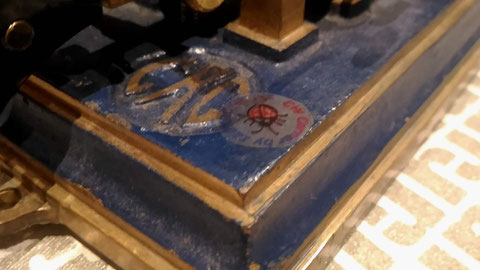 C.A.G. bug, particular of maker write
