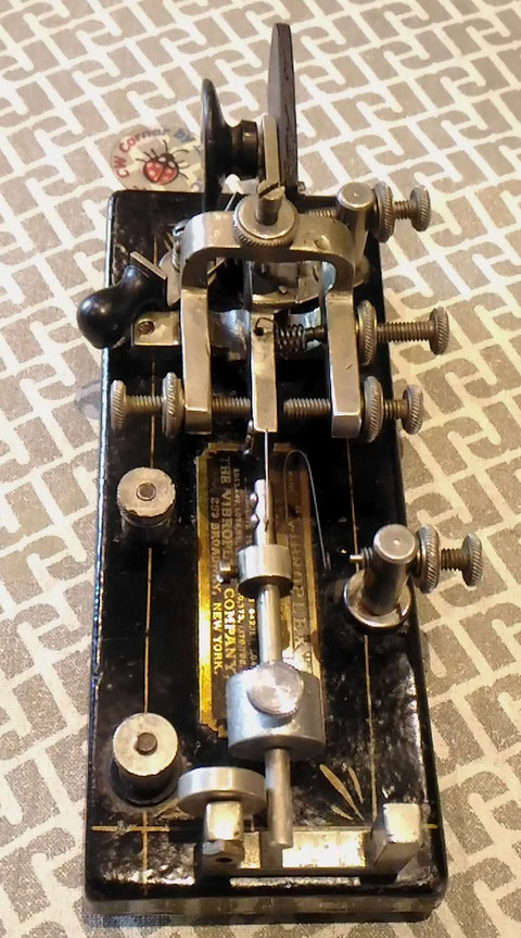 Vibroplex BR S/N 65583 top wieu.