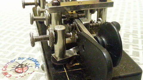 BluRacer-X particular of pinned lever