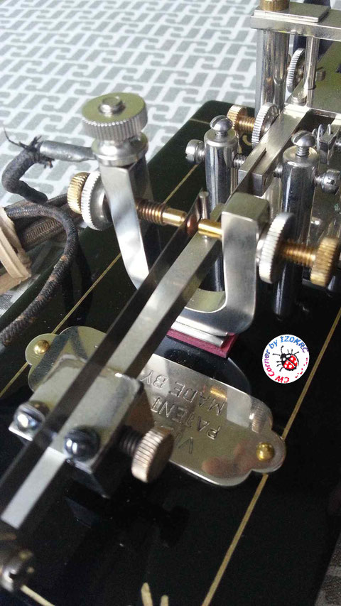 Vibroplex Patent-457, replica di DK4XL
