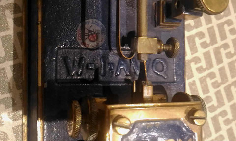 C.A.G. bug, particular of maker Ham call