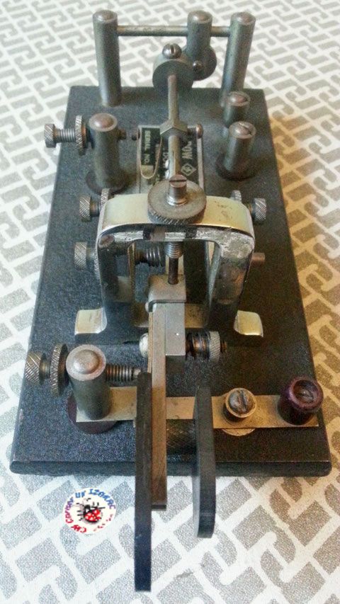 Dow key - Lightning model finitura black wrinkle.