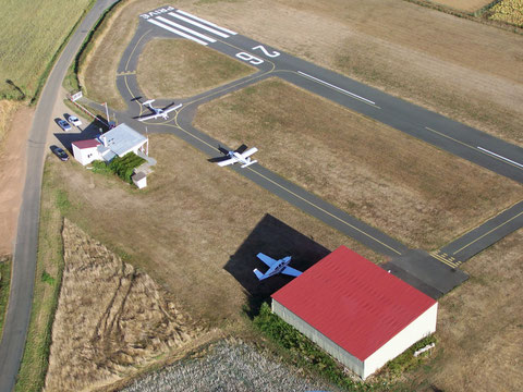 Les installations de l'aéroclub