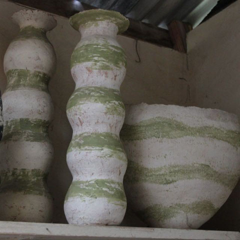 Robyn Lewis' ceramic and felt craft, Coromandel
