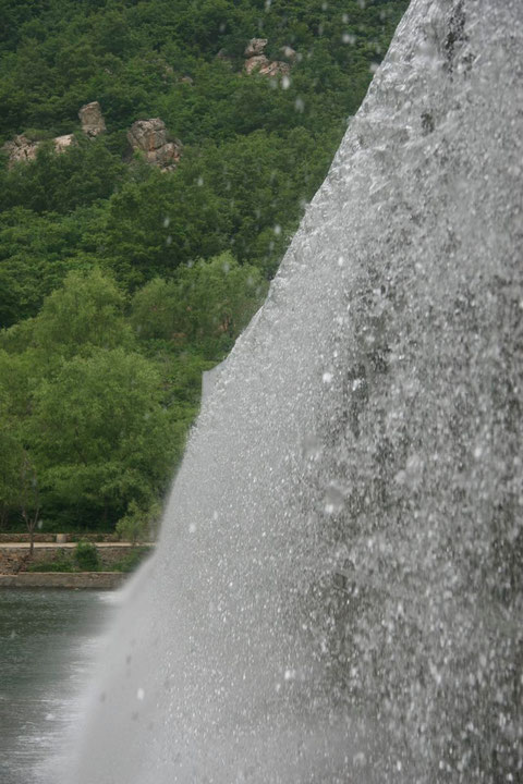 Waterfall at Bing Yu Gou, Liaoning, China