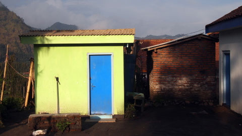 Bathroom, Cemoro Lawang, Indonesia