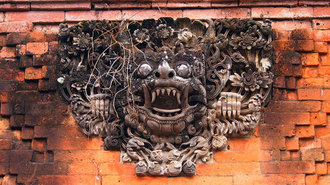 Decorated wall