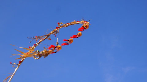 Decoration in the streets of Ubud, Indonesia