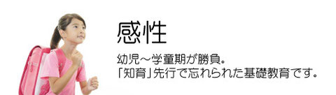 感性を磨くには、表現力、発想性、好奇心、発見力…