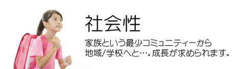 生きる力における社会性とは