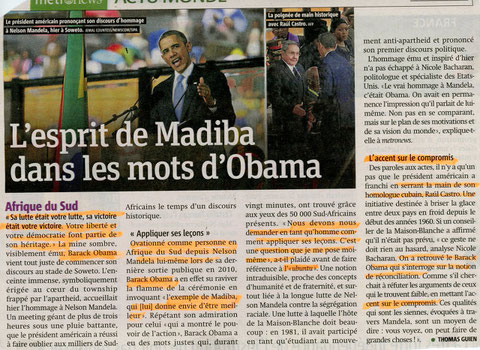 ah , ce " Metro" , jamais en retard pour l'analyse événementielle ...