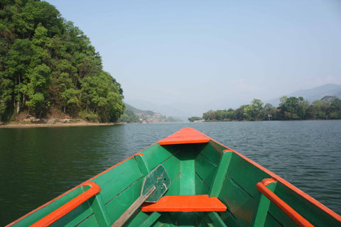 Unterwegs auf dem Fewa-See