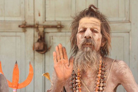 Einer der Sadhus in Pushkar