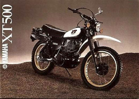 007ジェームズ・ボンド JAMES BOND,YAMAHA XT500 ヤマハ