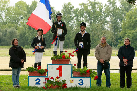 Photo David Seltz - podium du 4 allures