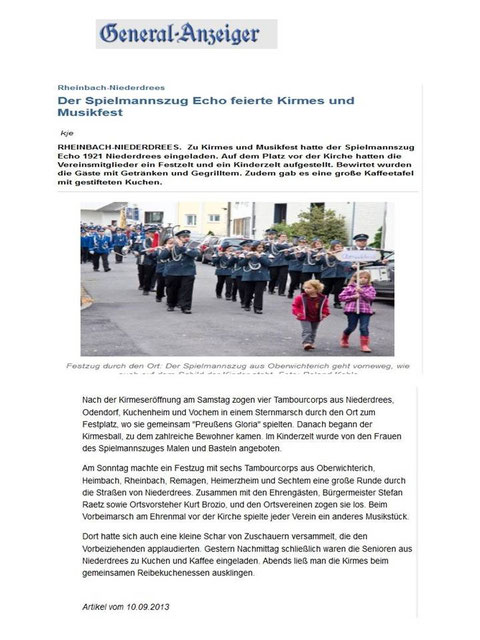 Echo Fest 2013 Generalanzeiger Bonn