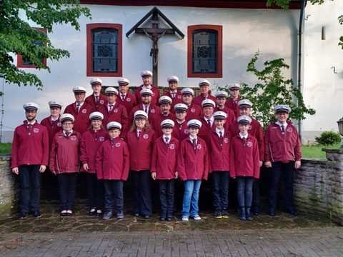 Spielmannszug Echo Niederdrees, im Jubiläumsjahr 103, Anno 2024