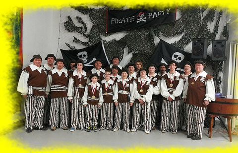 Spielmannszug Niederdrees Pirat im Jahr 2014