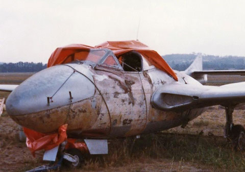 De Havilland Vampire Plywood