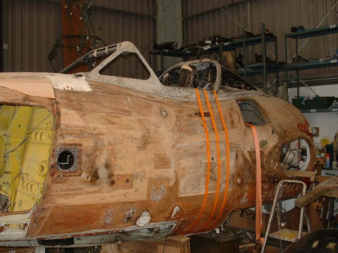 De Havilland Vampire Plywood