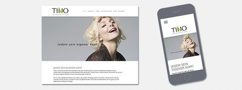 Responsive Website Tino Intercoiffeur