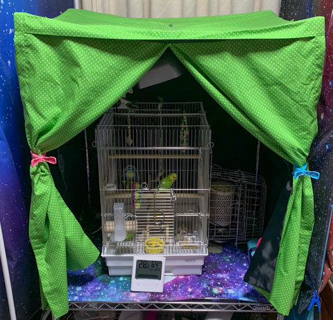 鳥用 ケージ カバー（デグー ハリネズミ ケージ カバー）評判・口コミ