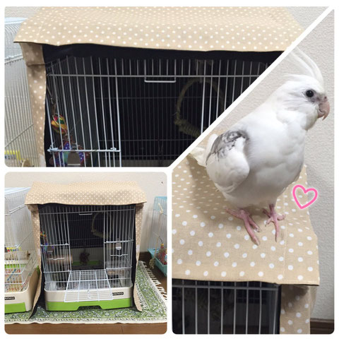 ケージ カバー(鳥かご インコ おやすみ カバー)評判・口コミ3 ケージ カバー(鳥かご インコ おやすみ カバー)評判・口コミ3