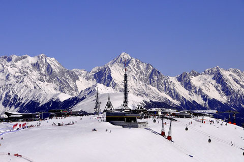 Kronplatz mit Rieserfernergruppe / Saison Winter 29.11.2014 - 19.04.2015
