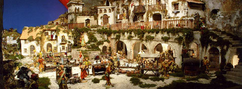 Gubbio il presepe 