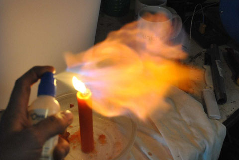 Spiritus Pumpflasche