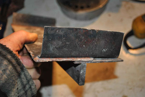 Rost von der großen Begrenzung aus gesehen