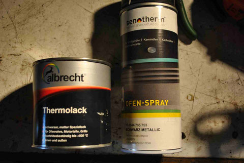 Lack in Dose oder als Spray