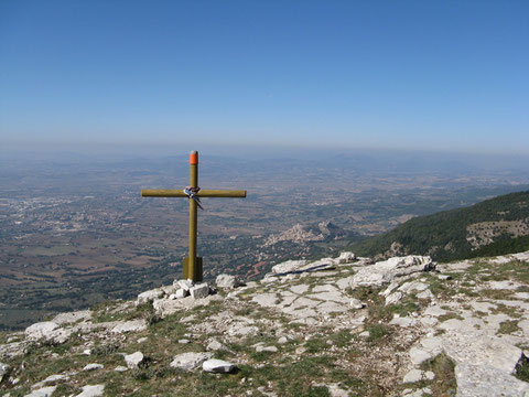 toller Blick hinunter nach Assisi und degli Angeli
