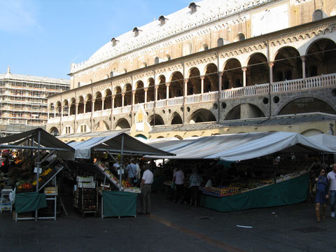 Markttag in Padua